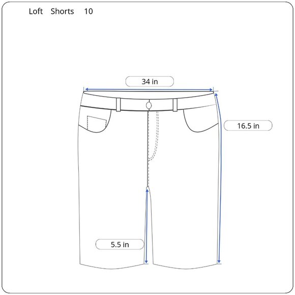 Ann Taylor Loft Woven Patterned Shorts 10 Cotton Blend, Summer Casual Boho Chic - Picture 4 of 11